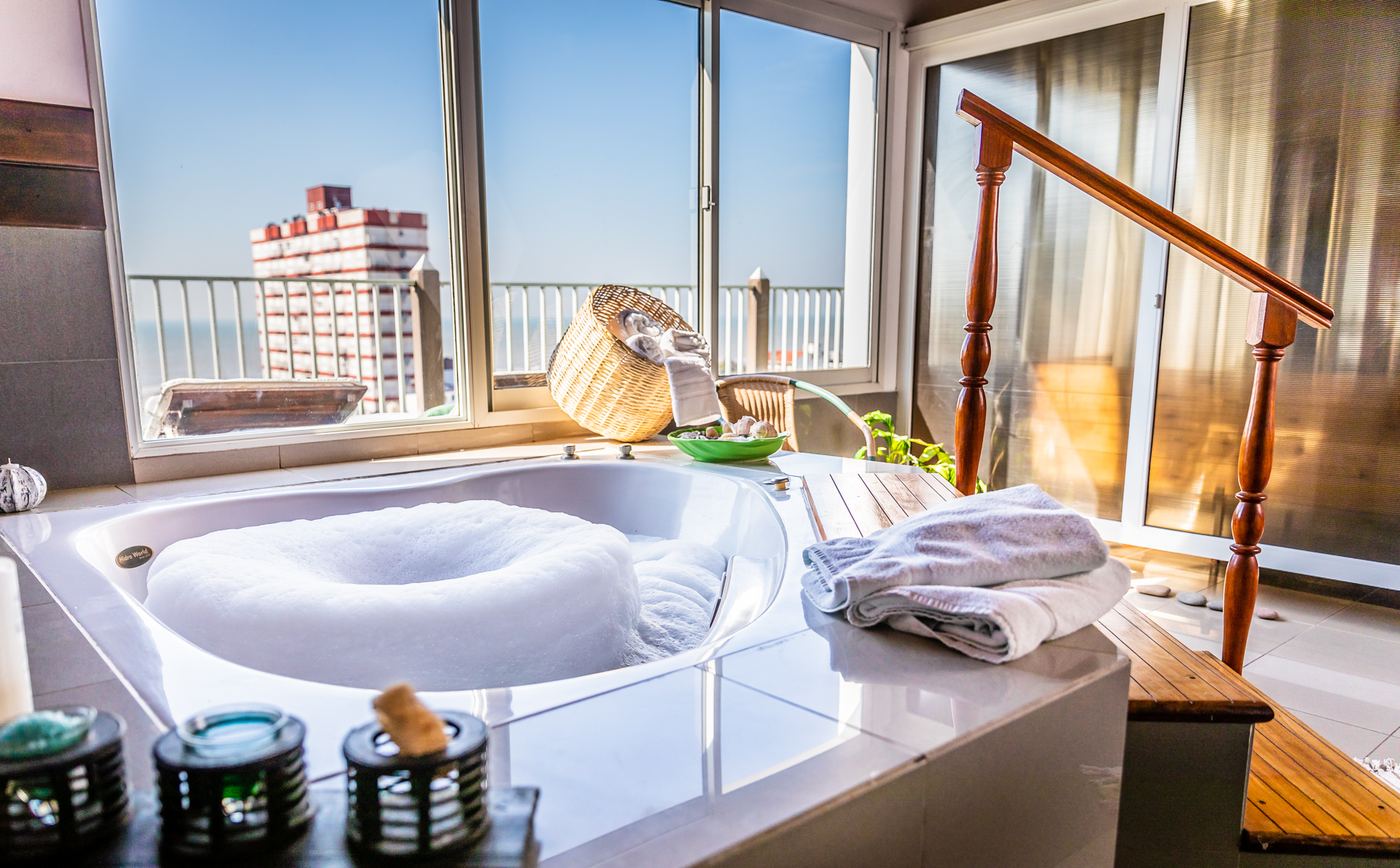 Hidromasaje del Spa del Gran Hotel Verona